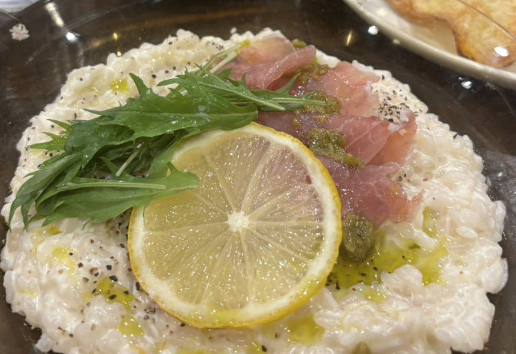 【月替わりLUNCH PLATE】生ハムのレモンクリームリゾット