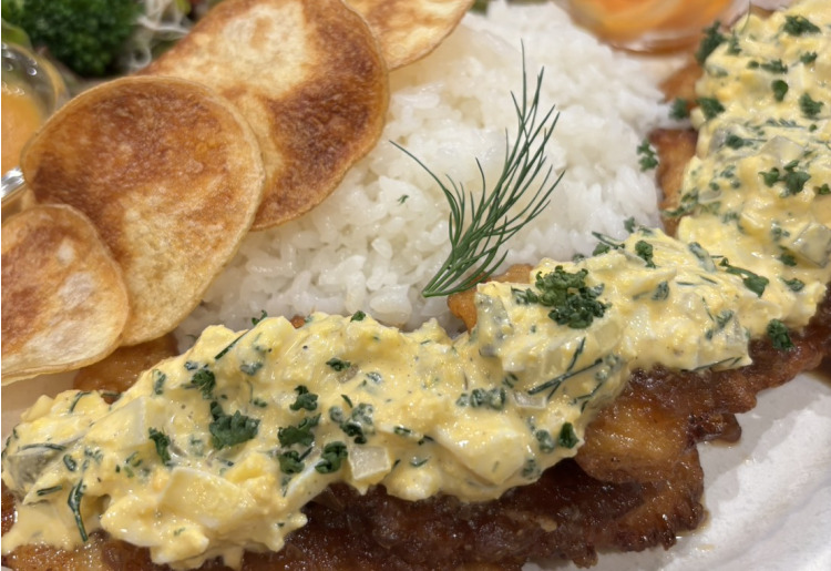 【月替わりDINNER PLATE】ディル香る自家製タルタルのチキン南蛮